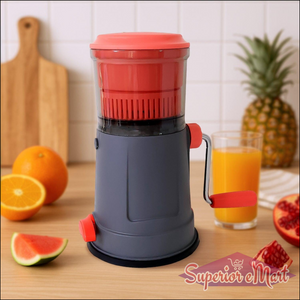 Fruit Juicer With Long Handle And Silicone Ring (1 Pc) - Superior eMart