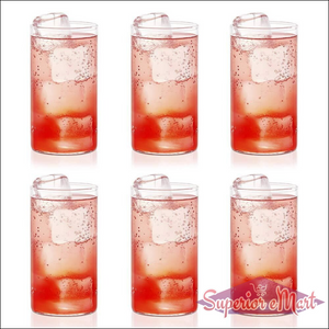 Fully Transparent Glasses 330ml (6pcs) - Superior eMart