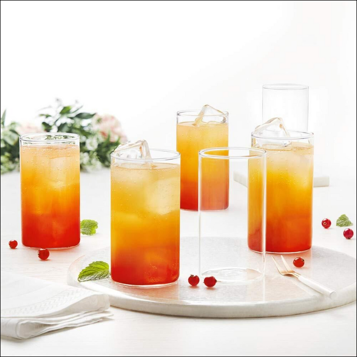 Fully Transparent Glasses 330ml (6pcs) - Superior eMart