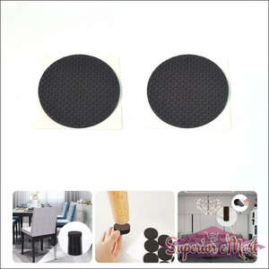 Round furniture protection pads by Superior eMart perfect for preventing scratches on floors and furniture