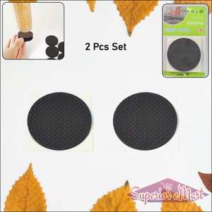 2 Pcs Set of furniture protection pads designed to prevent scratches on floors