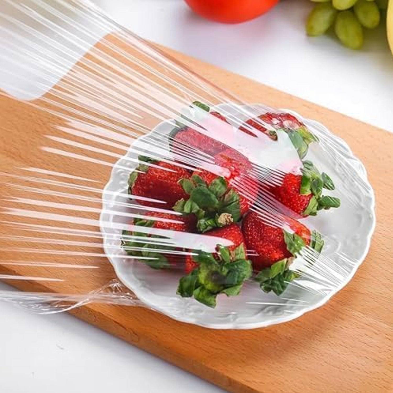 Disposable Elastic Food Storage Covers Bag (100 Pcs Set  Big) - Superior eMart