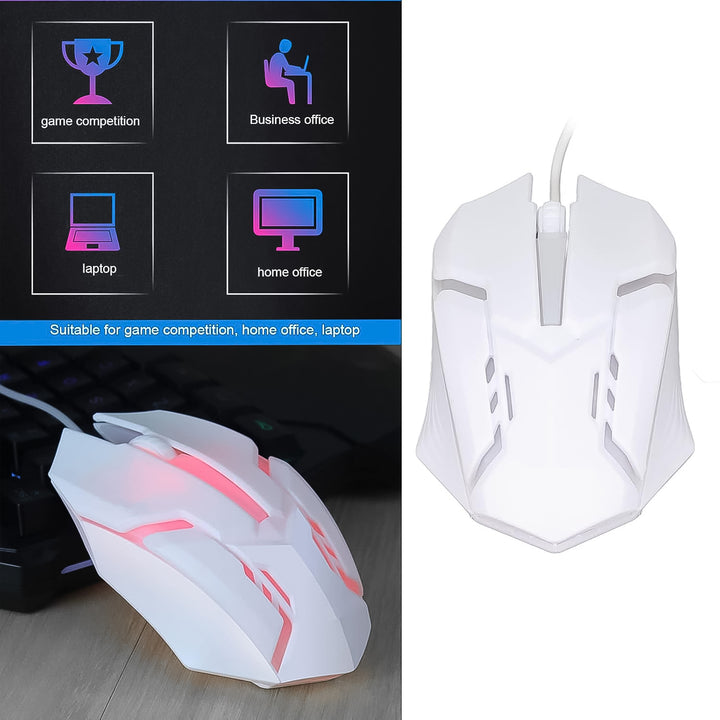 Superior eMart gaming mouse with lighting designed for game competition and home office use