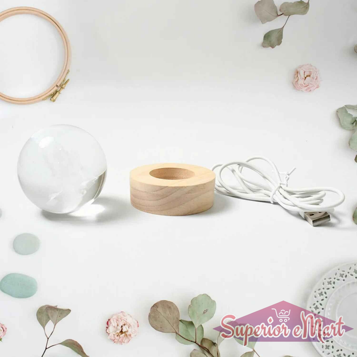 3D Crystal Ball Lamps for Bedroom - Superior eMart