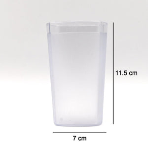 350ml glass set of 6 with clear design, perfect for everyday use and entertaining guests