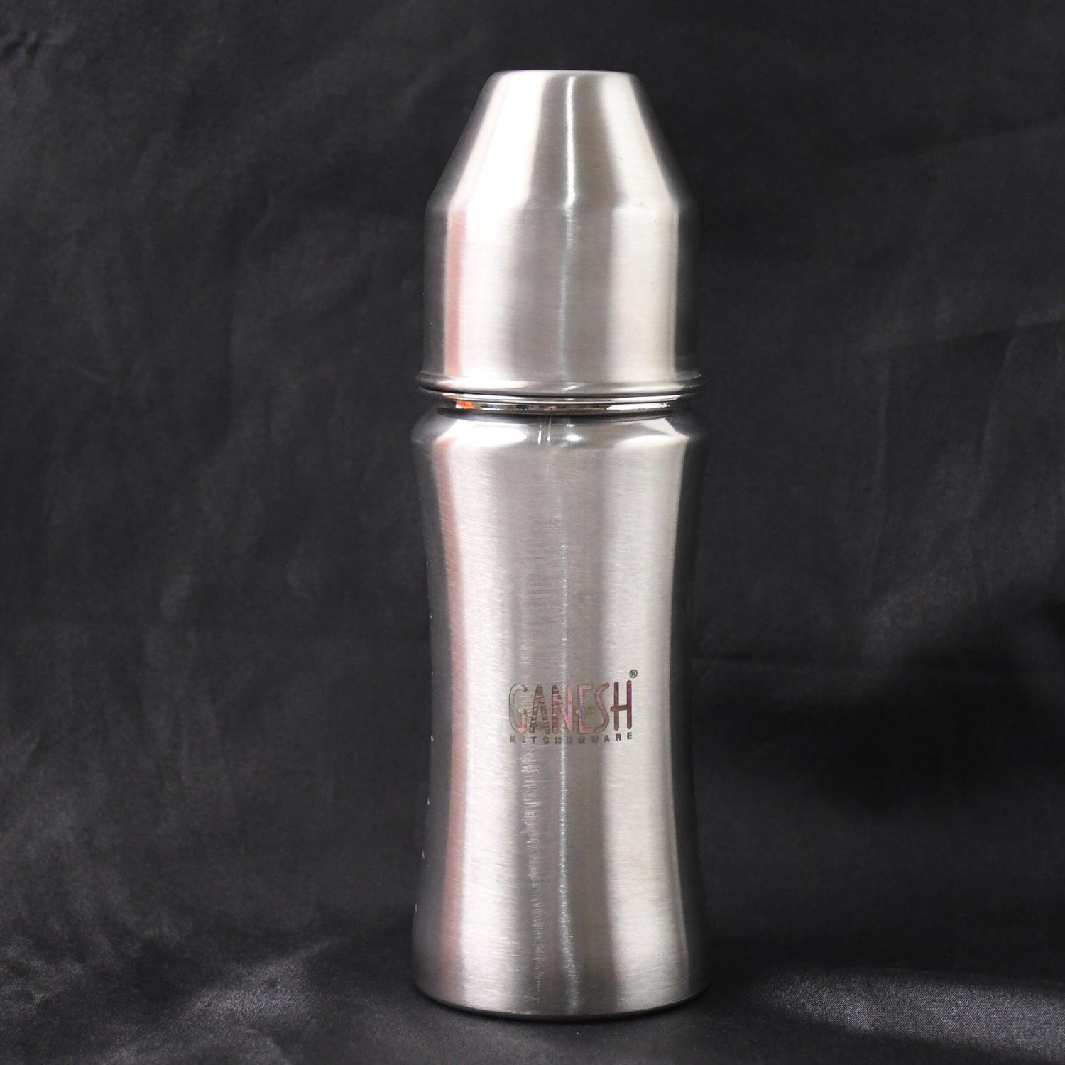 Superior eMart stainless steel baby milk bottle designed for durability and easy cleaning