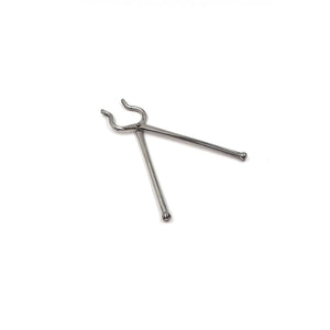 Stainless steel utensil holder tongs featuring durable and sleek design for kitchen use