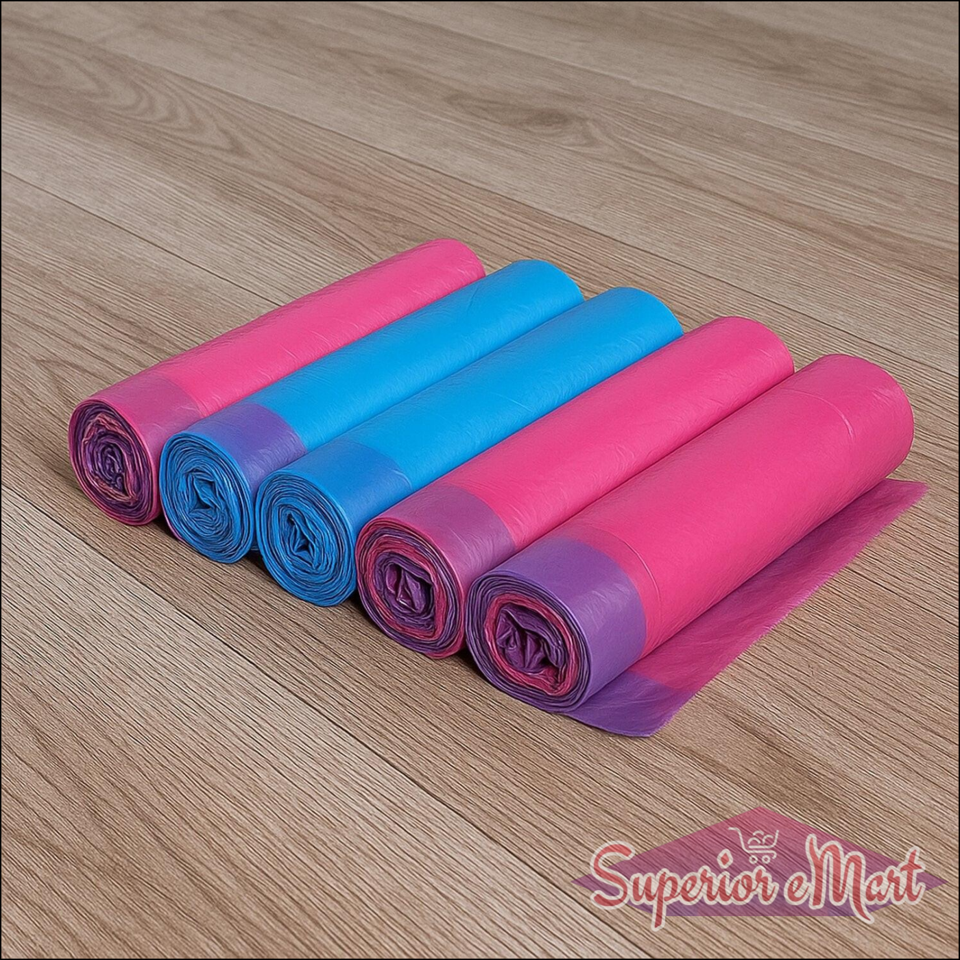 Garbage Bag Rolls 45x50 Cm (5 Pc) - Superior eMart