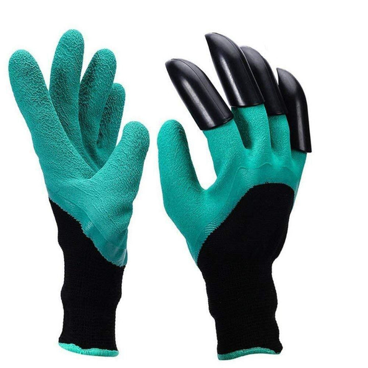 Garden Genie Gloves with Claws for Easy Digging and Planting in the Garden