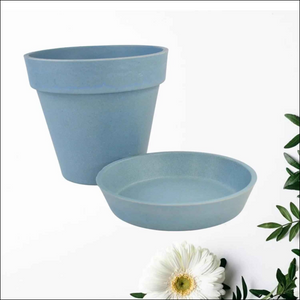 Garden Pot with Tray 1 Pc - Superior eMart