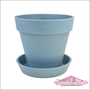 Garden Pot with Tray 1 Pc - Superior eMart
