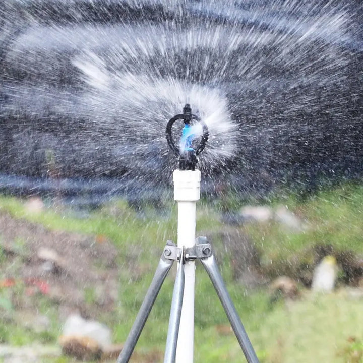 Superior eMart rotating garden sprinkler in action, providing efficient watering coverage for your garden