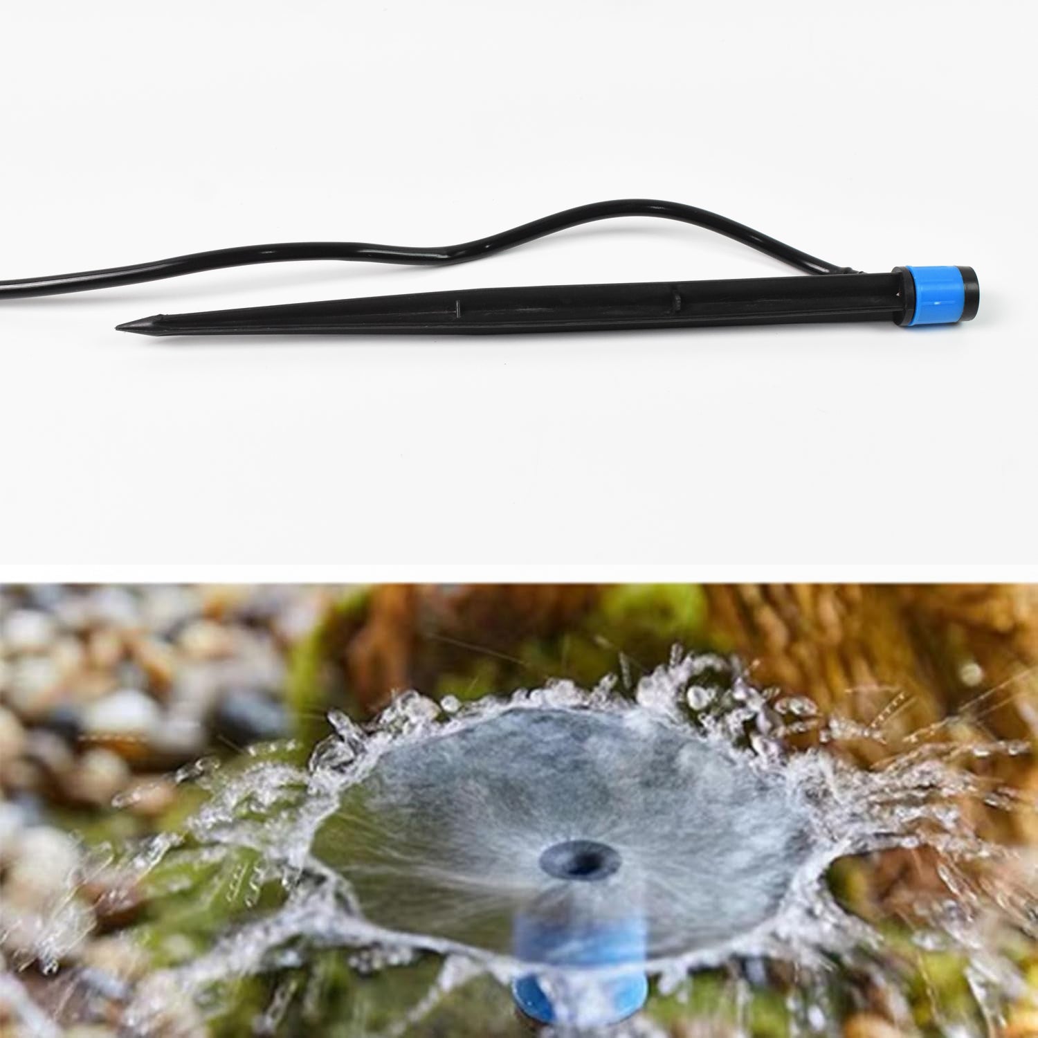 Superior eMart garden water flow dripper for efficient irrigation in gardens and flower beds