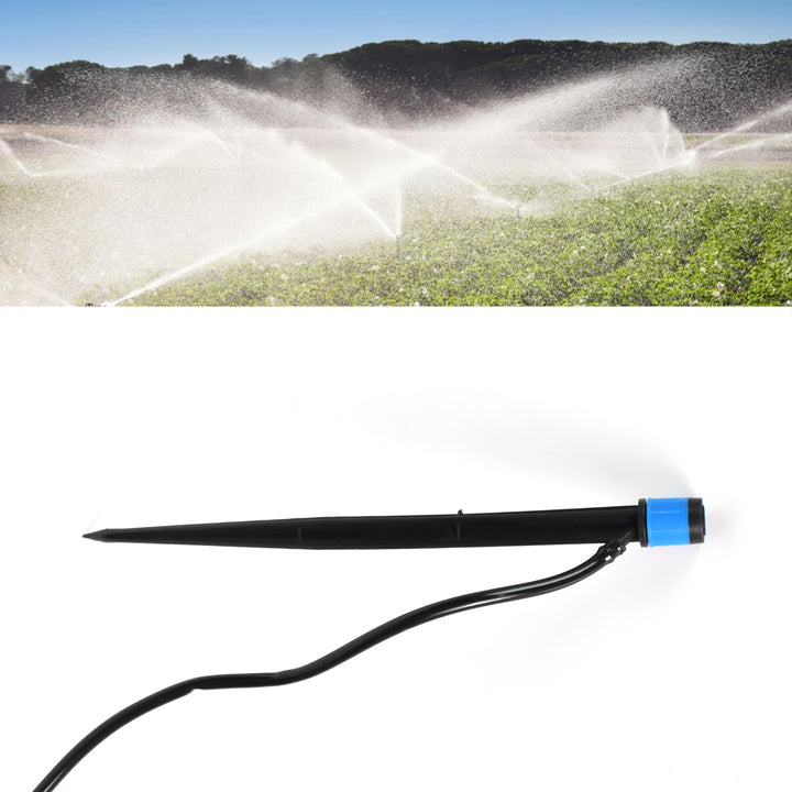 Garden water flow dripper with adjustable nozzle for efficient watering of plants and gardens