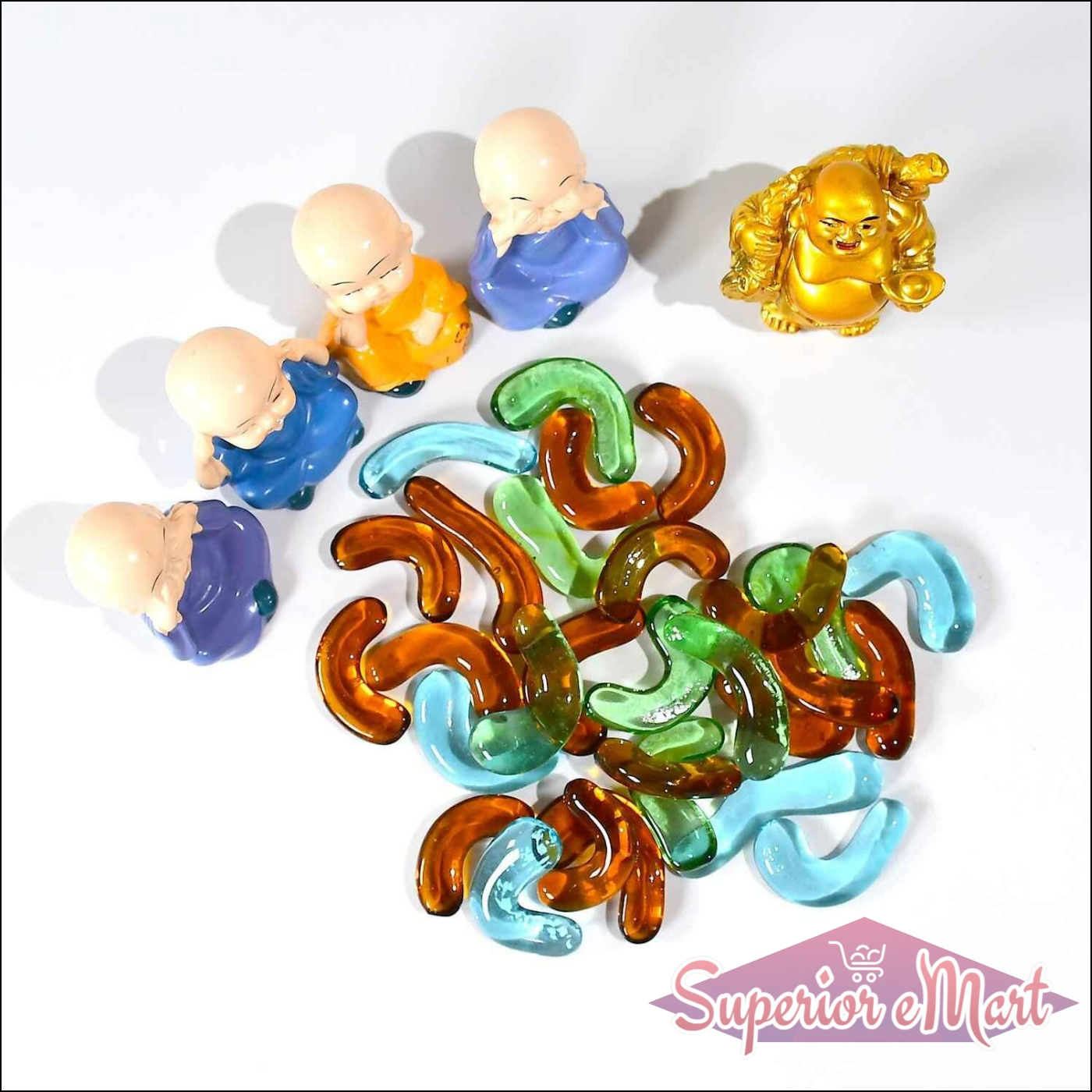 Gem Stone Aquarium Pebbles - Superior eMart