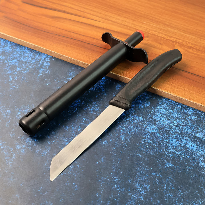 Kitchen Knife With Gas Lighter Combo Set  2