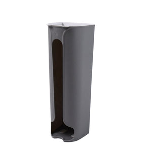 Superior eMart gray plastic bathroom trash bag organizer with vertical design for easy storage