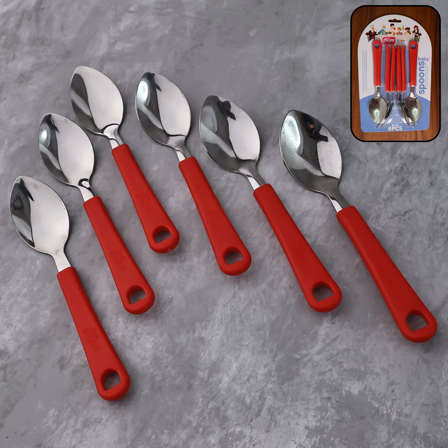 Spoon Set for Baby (6 Pc)