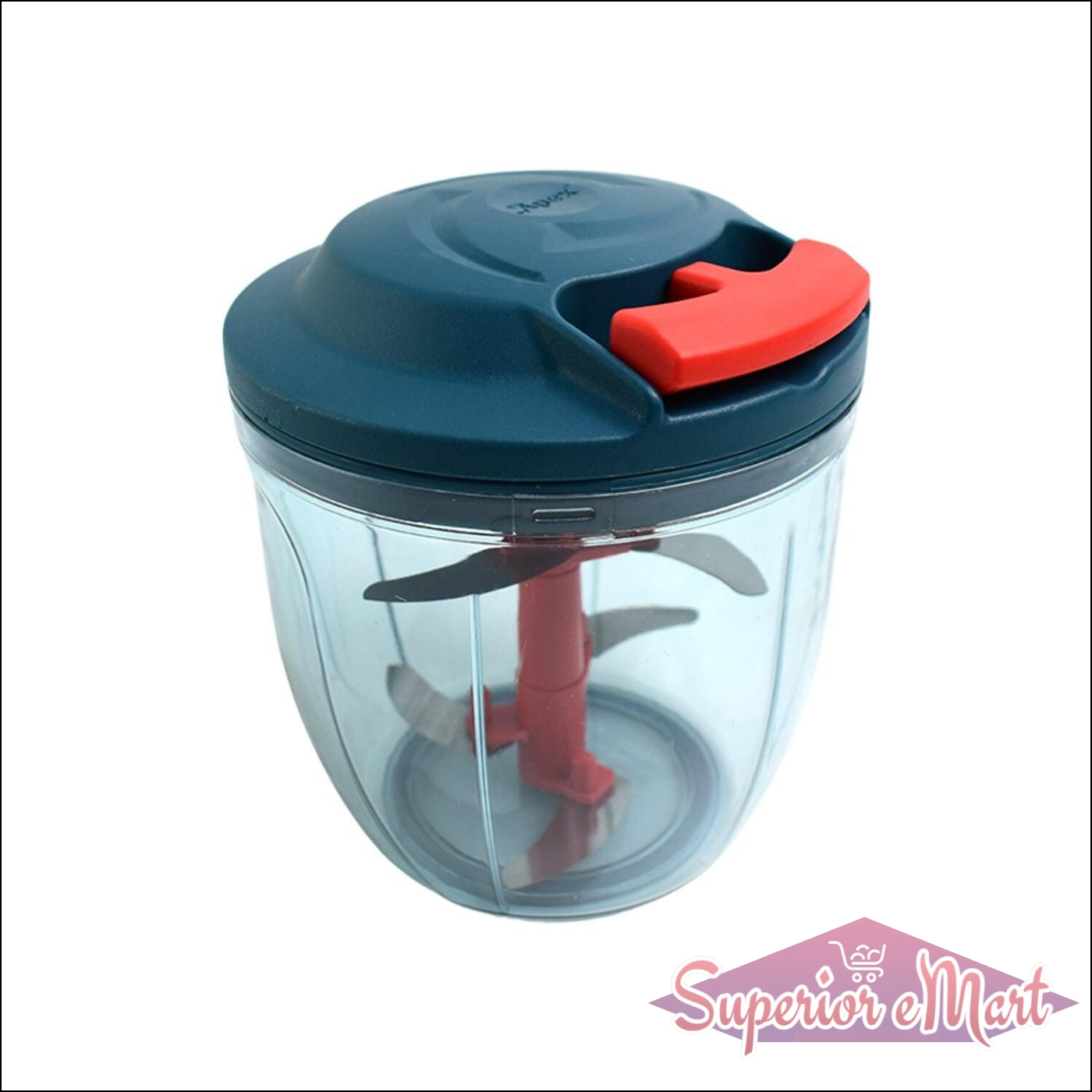 Hand-powered Vegetable Chopper (1000 Ml) - Superior eMart
