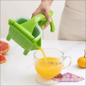 Hand Press Squeezer / Juicers (Multicolour) - Superior eMart