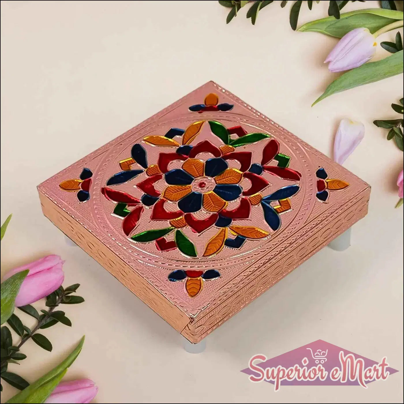Handicraft Puja Table - Superior eMart