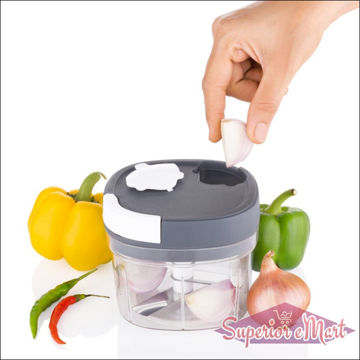 Handy Chopper and Slicer Used Widely for chopping and Slicing of Fruits, Vegetables, Cheese Etc. Including All Kitchen Purposes - Superior eMart
