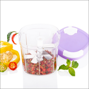 Handy Chopper and Slicer Used Widely for chopping and Slicing of Fruits, Vegetables, Cheese Etc. Including All Kitchen Purposes - Superior eMart