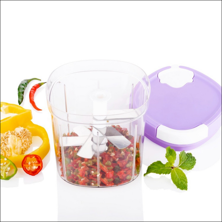 Handy Chopper and Slicer Used Widely for chopping and Slicing of Fruits, Vegetables, Cheese Etc. Including All Kitchen Purposes - Superior eMart