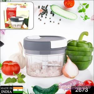 Handy Chopper and Slicer Used Widely for chopping and Slicing of Fruits, Vegetables, Cheese Etc. Including All Kitchen Purposes - Superior eMart