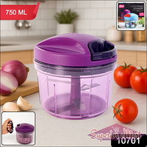 Handy Vegetable Chopper 750 Ml - (1 Pc) - Superior eMart