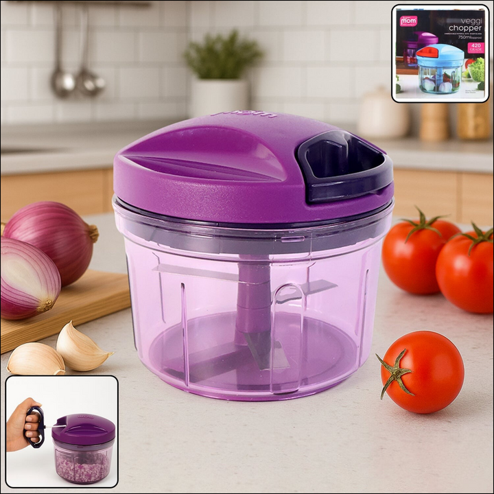 Handy Vegetable Chopper 750 Ml - (1 Pc) - Superior eMart