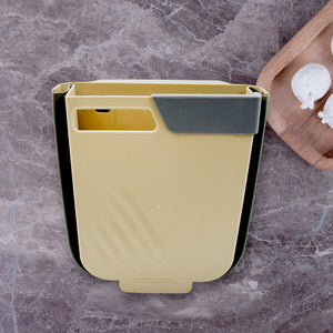 Convenient hanging trash can for kitchen cabinet in a modern design and easy access