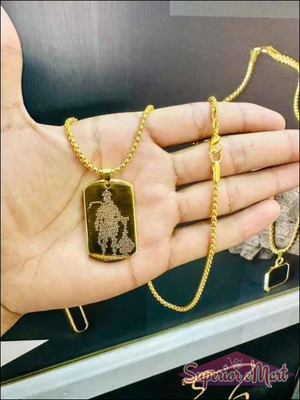 Hanuman Chalisha Pendant Necklace - Superior eMart