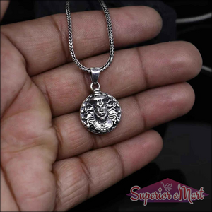 Hanuman Ji Facelocket Necklace - Superior eMart