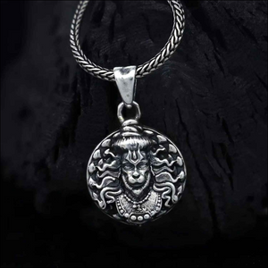Hanuman Ji Facelocket Necklace - Superior eMart