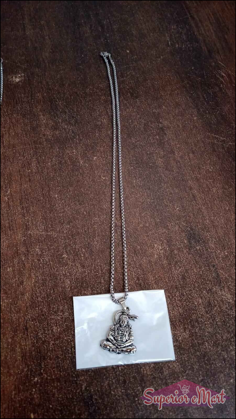 Hanuman Ji Pendant Necklace - Superior eMart