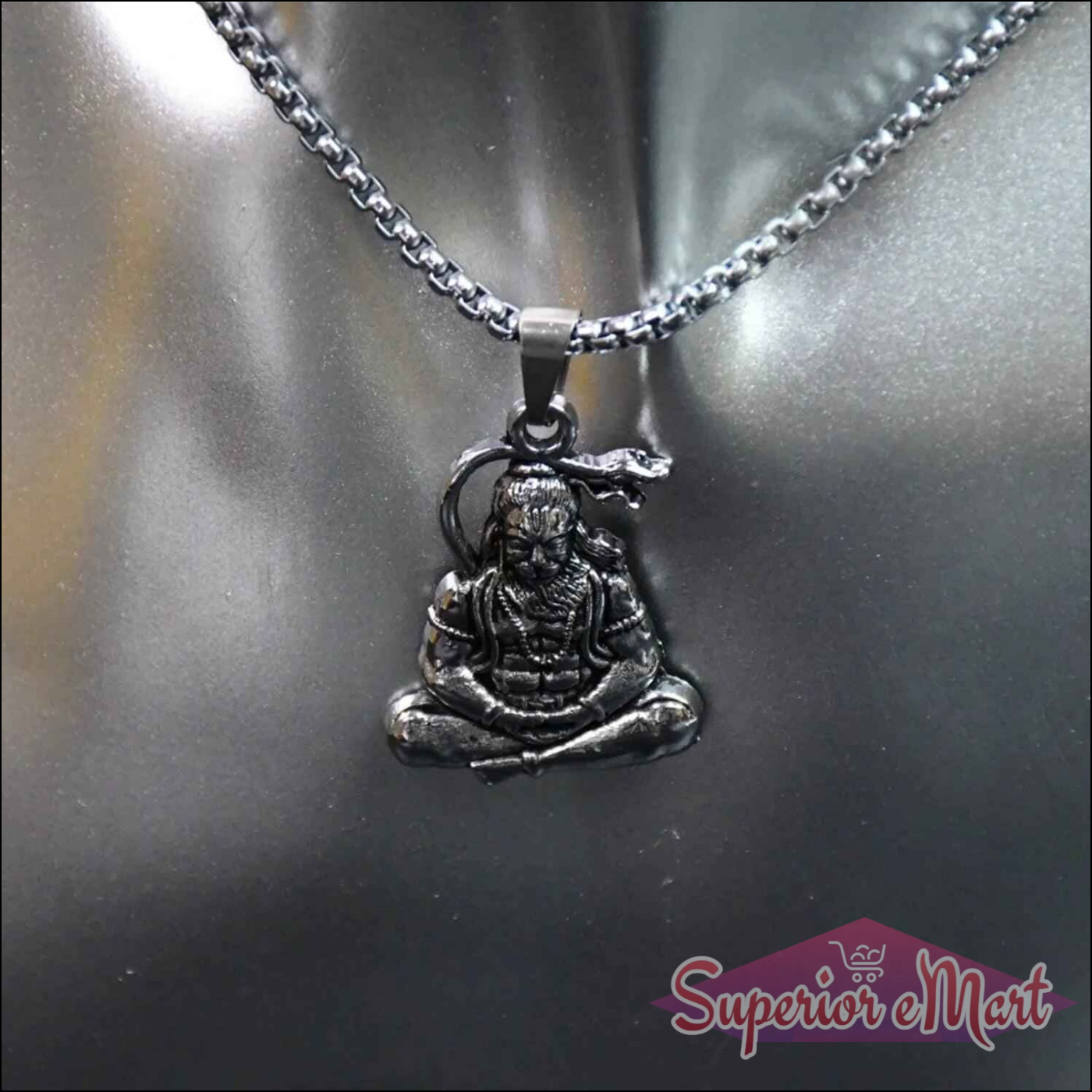 Hanuman Ji Pendant Necklace - Superior eMart