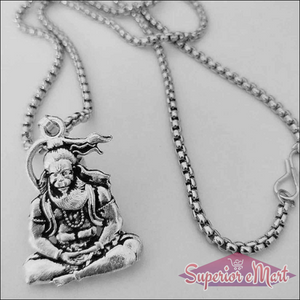 Hanuman Ji Pendant Necklace - Superior eMart