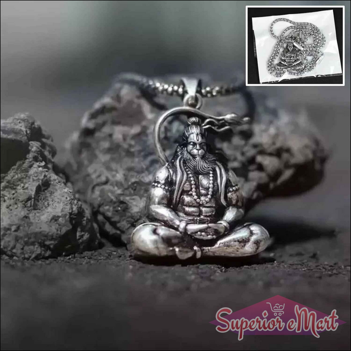 Hanuman Ji Pendant Necklace - Superior eMart