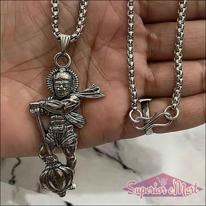 Hanuman Ji Pendant with Gada - Superior eMart