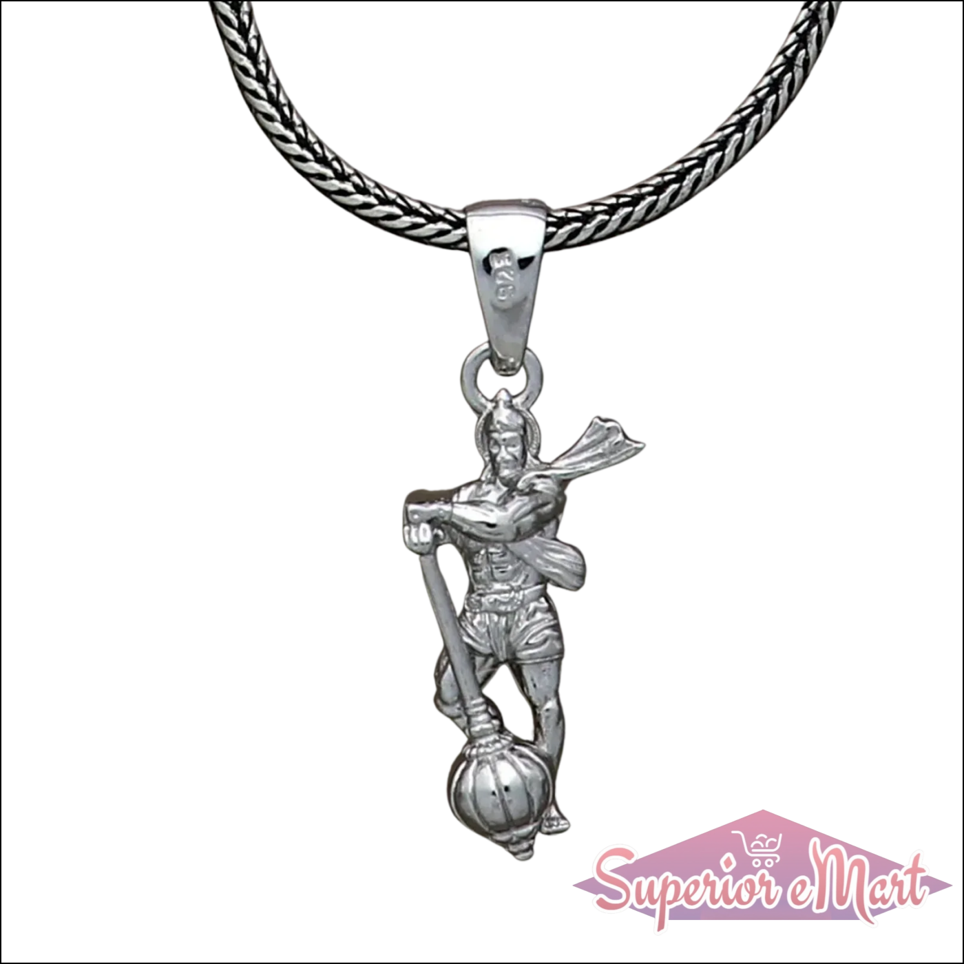 Hanuman Ji Pendant with Gada - Superior eMart