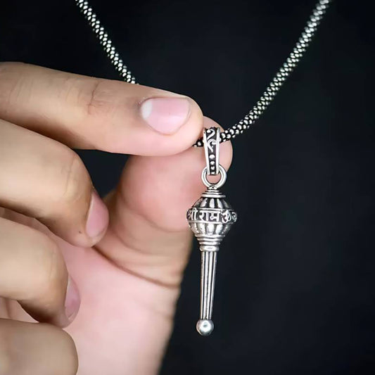 Stylish Hanuman pendant with chain, designed for spiritual wear and fashion