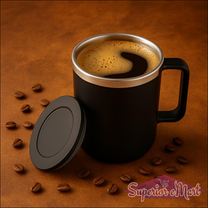 Happy Mug 400ml - Insulated Coffee Cup - Superior eMart