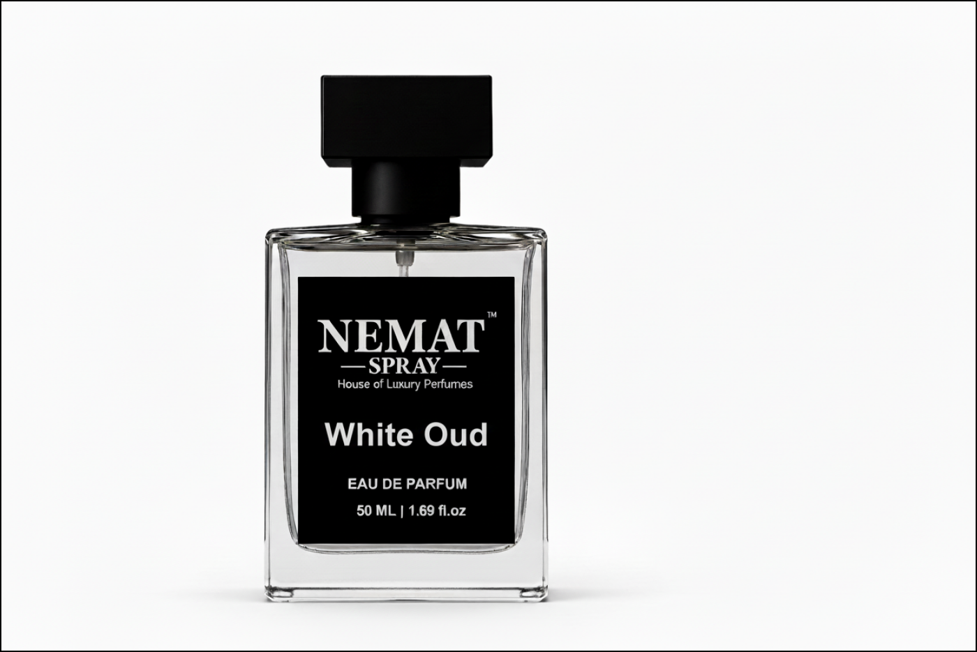Nemat Spray Heaven Vibes Eau de Parfum bottle on a white background