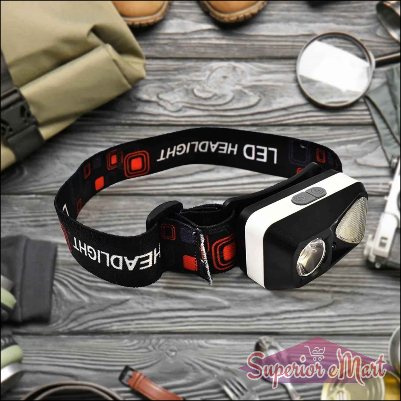 Head-mounted Flashlight - Superior eMart