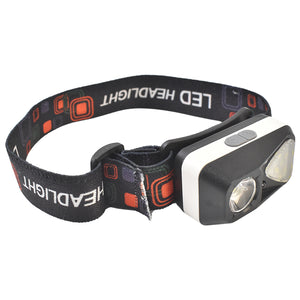 Superior eMart Head-mounted Flashlight with Adjustable Strap for Hands-Free Lighting
