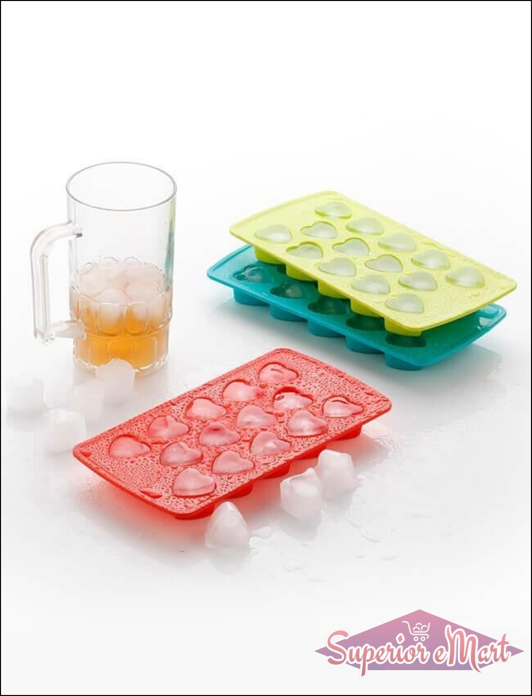 Heart Shape Ice Cube Tray - Superior eMart