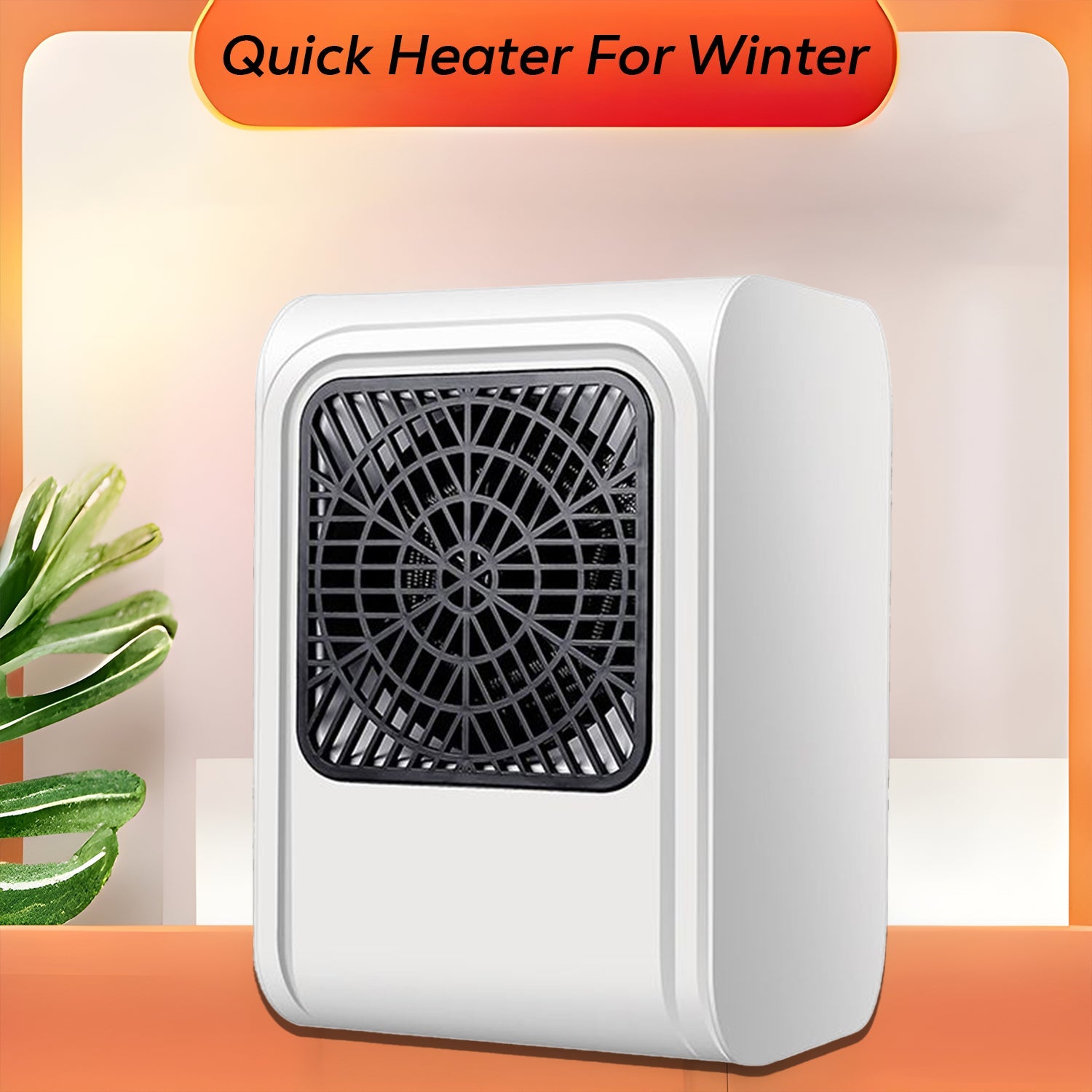 Room Heater 220V Brown Box Heater For Office & Bedroom Use Heater - 6683_ele_room_heater_220v