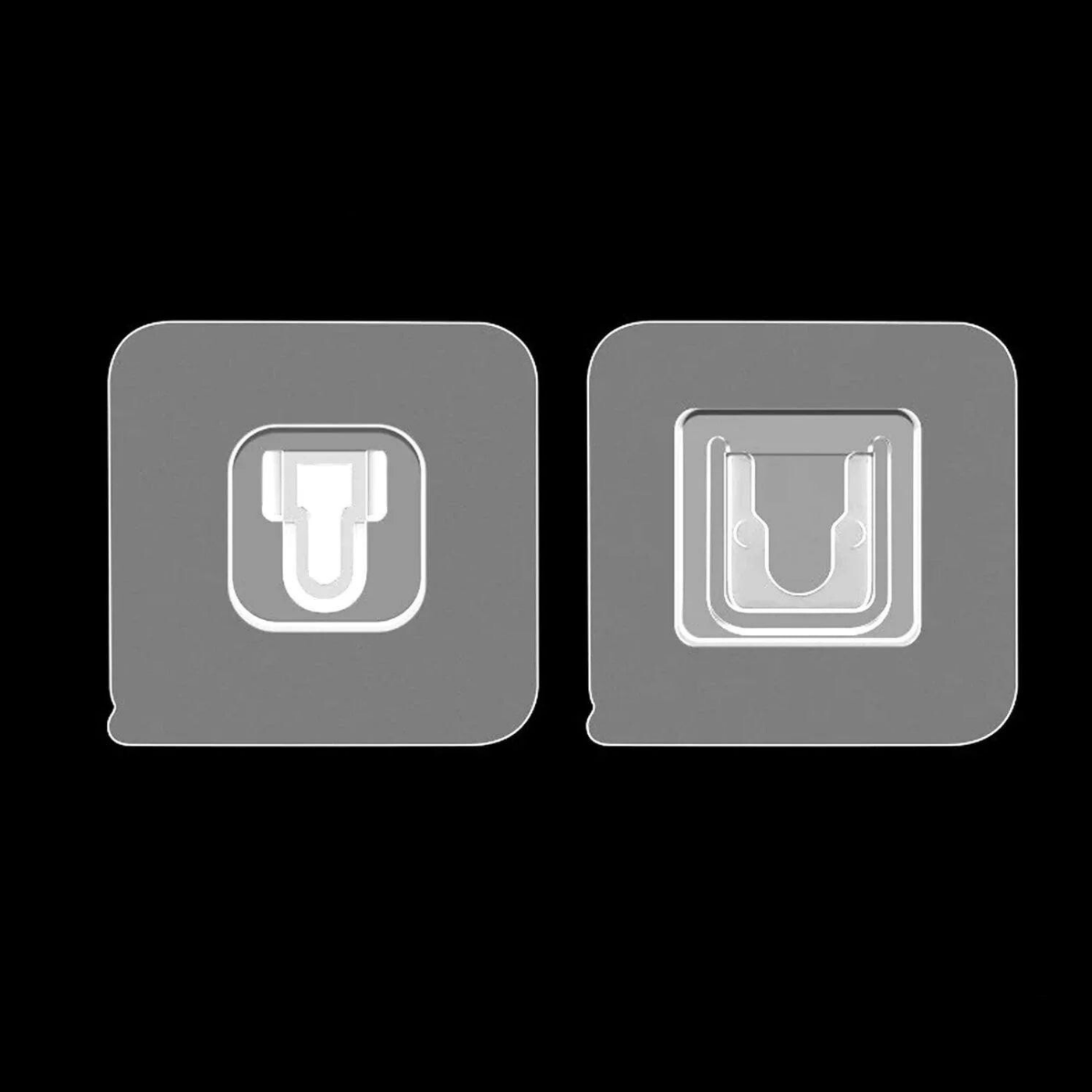 Heavy Duty Adhesive Hooks - 1 Pair - Superior eMart