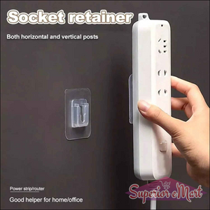 Heavy Duty Adhesive Hooks - 1 Pair - Superior eMart